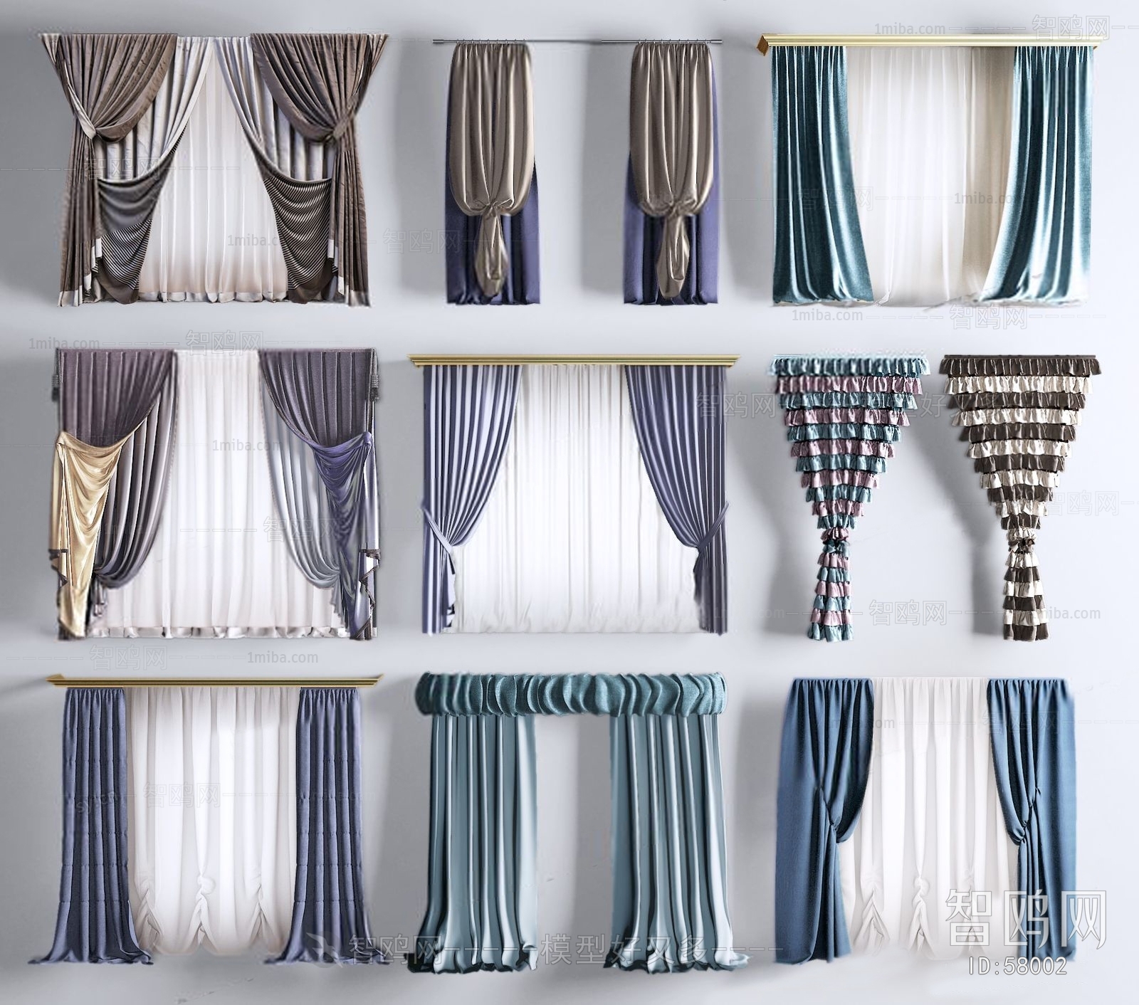 Modern Nordic Style The Curtain