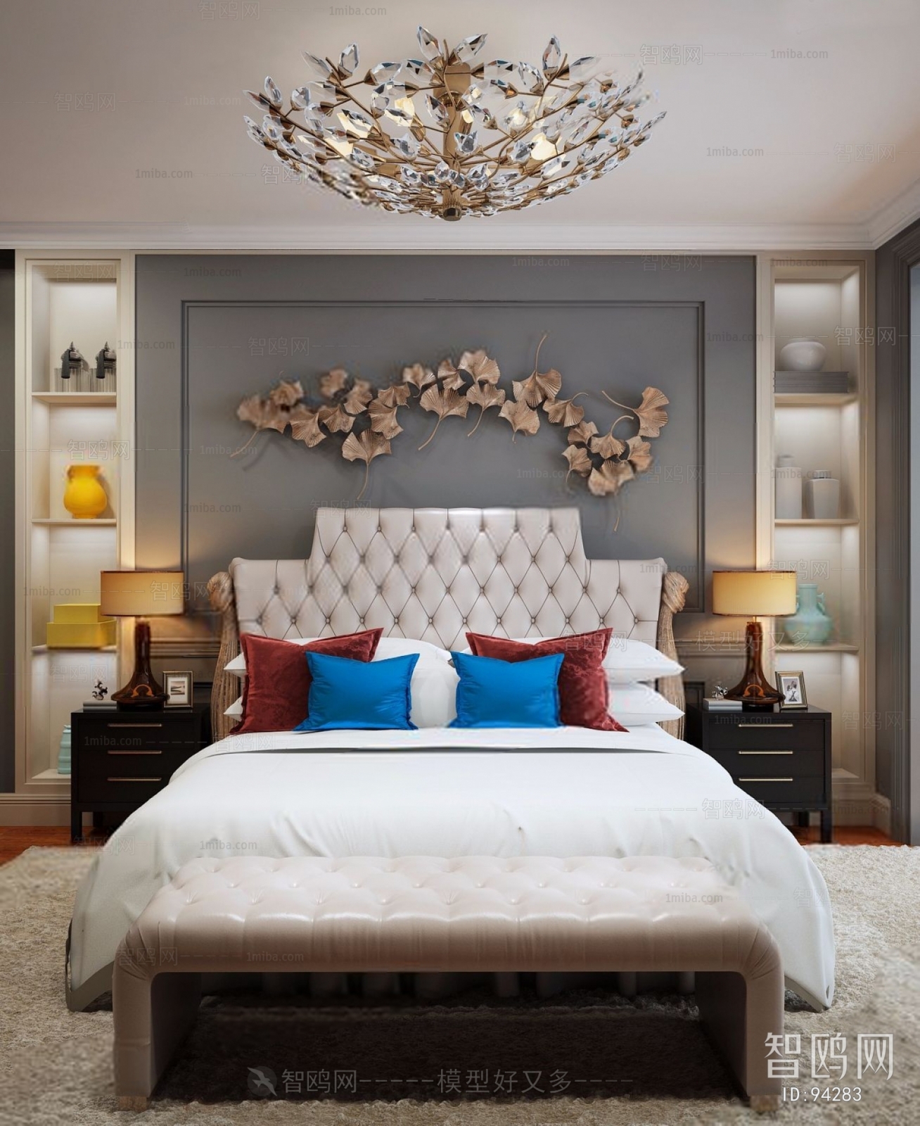 Post Modern Style Bedroom