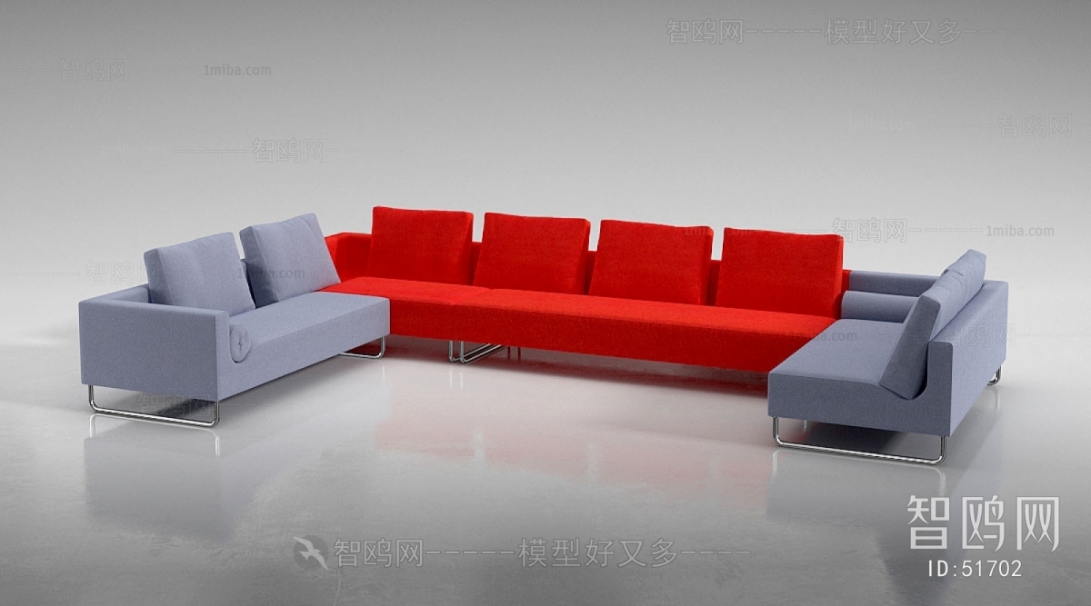 Modern Multi Person Sofa