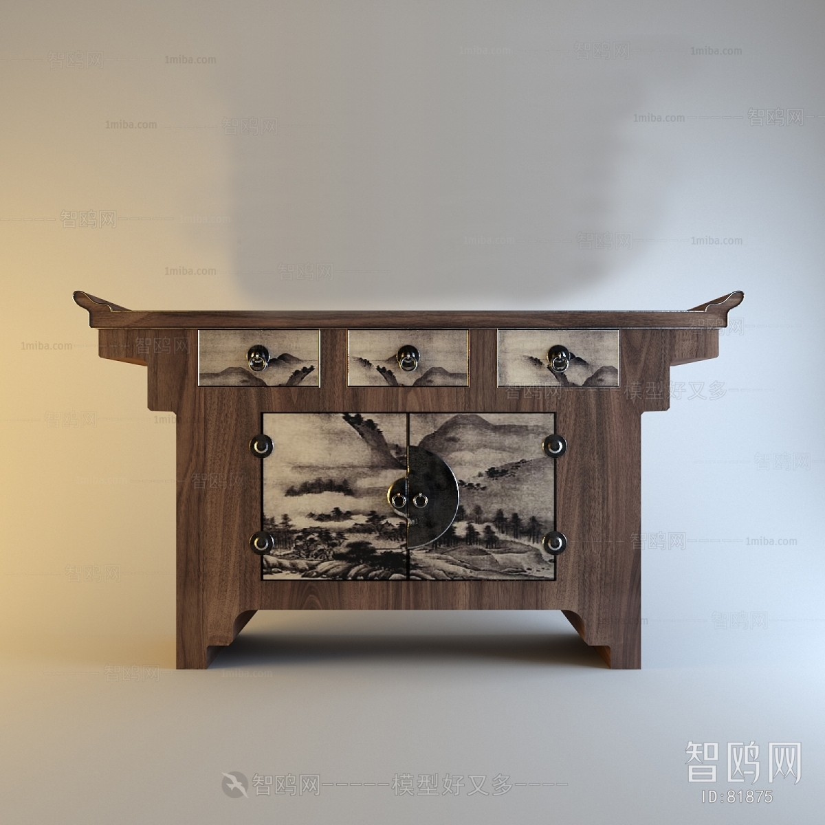 New Chinese Style Side Cabinet/Entrance Cabinet