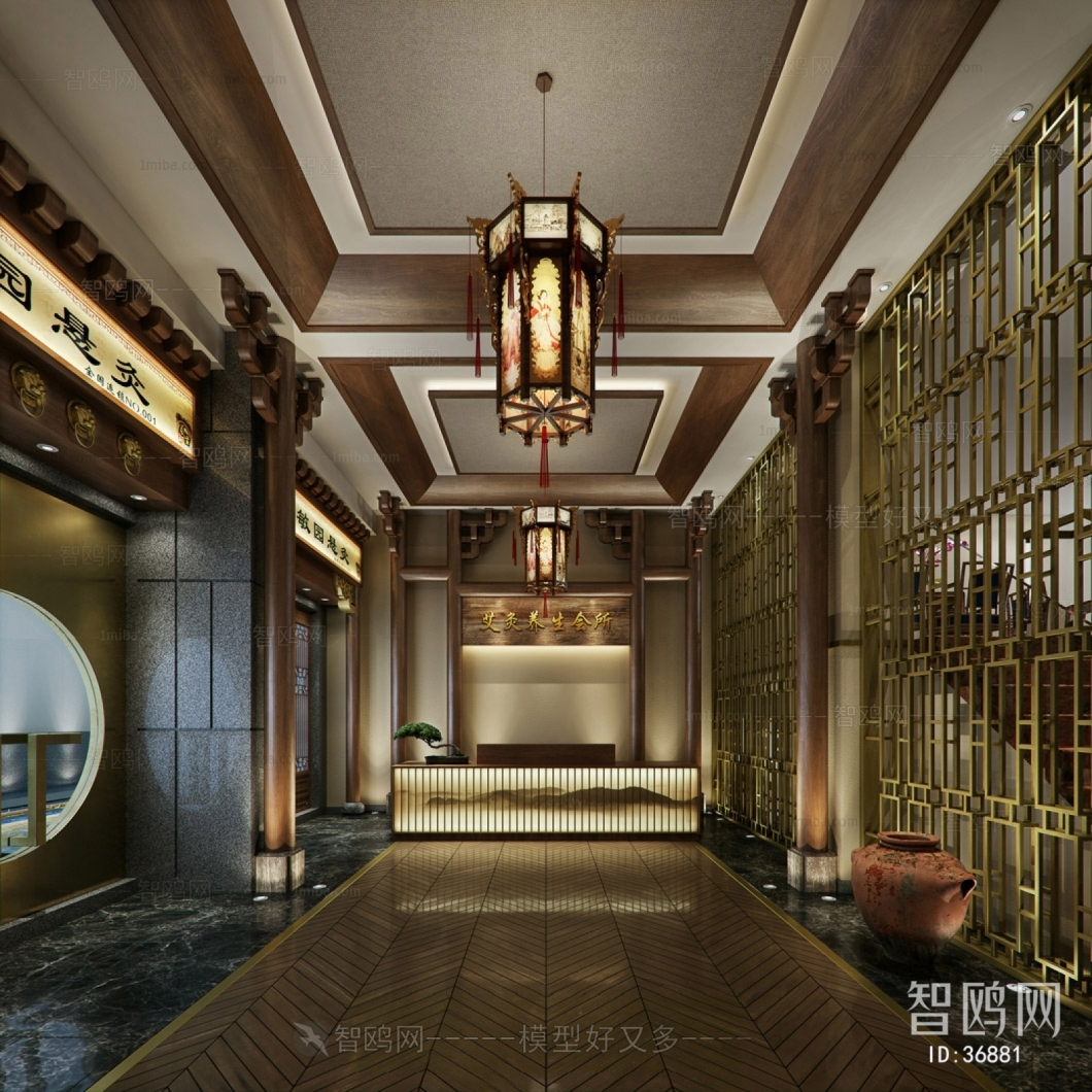 Chinese Style Lobby Hall