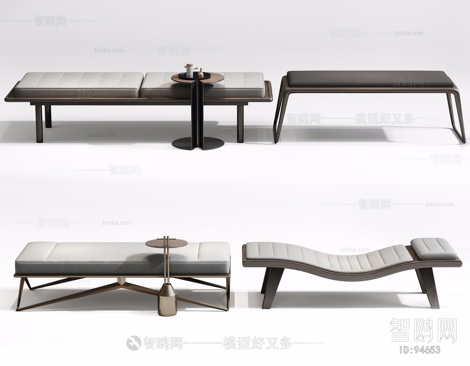 New Chinese Style Bench