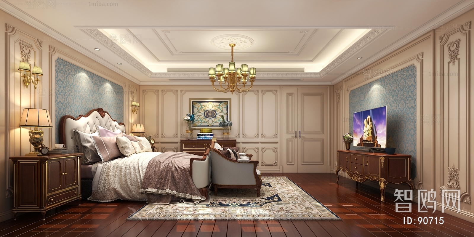 European Style Bedroom