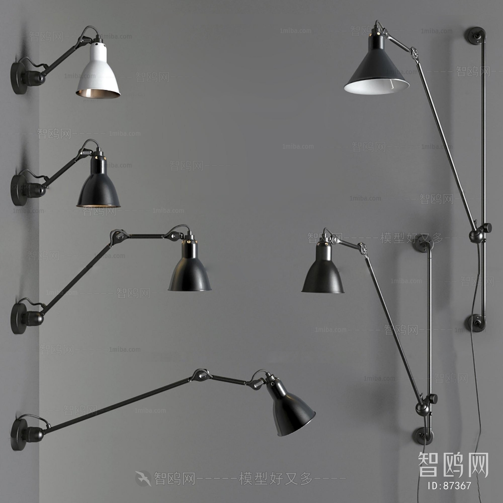 Industrial Style Wall Lamp