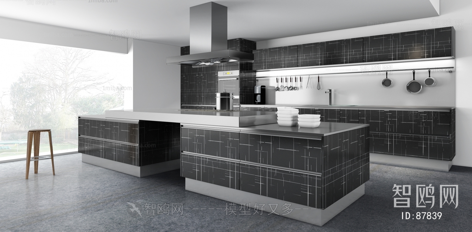 Modern Open Kitchen