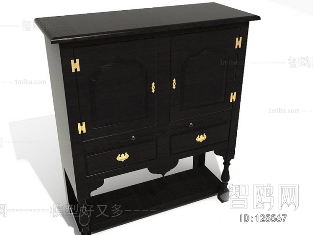 European Style Side Cabinet/Entrance Cabinet