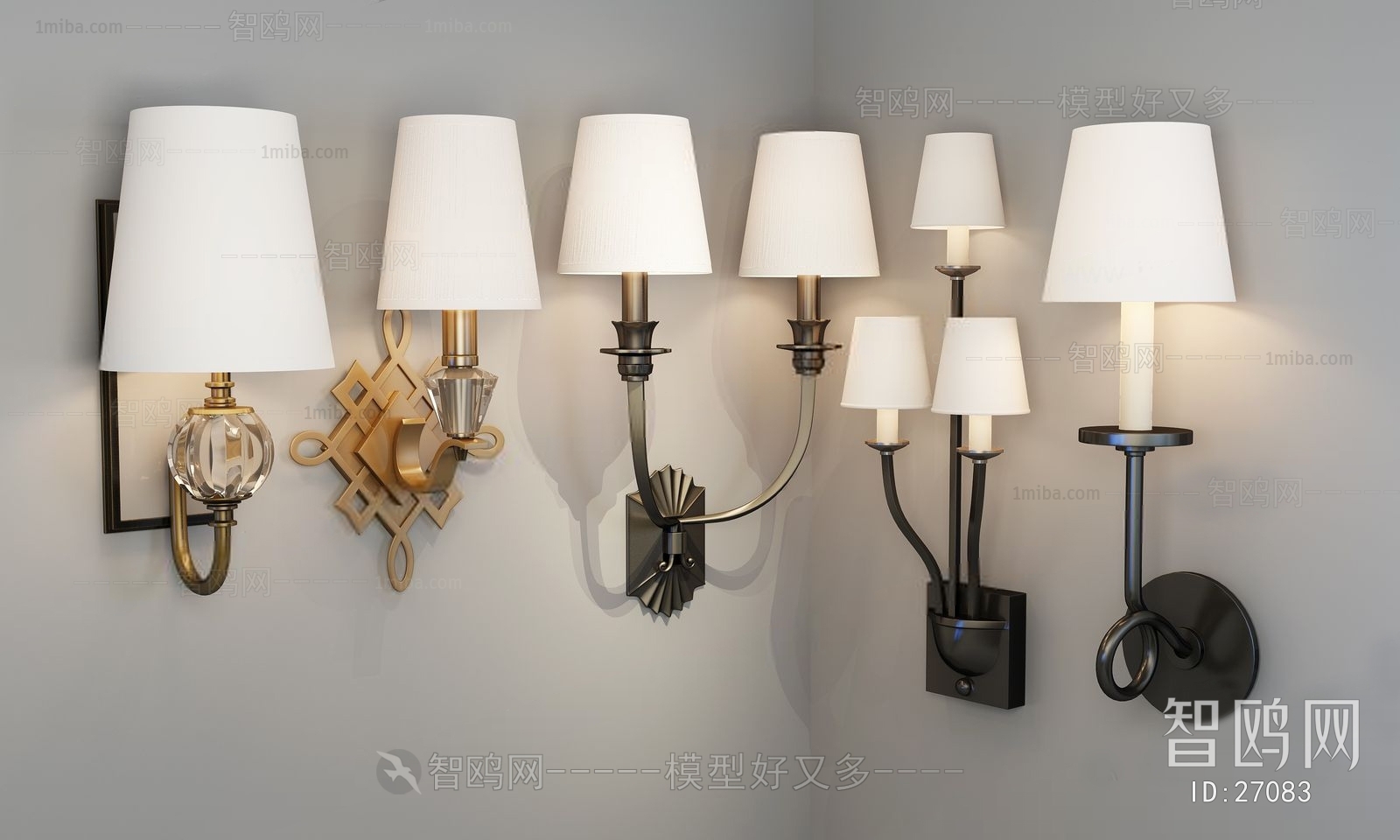 Modern Simple European Style Wall Lamp