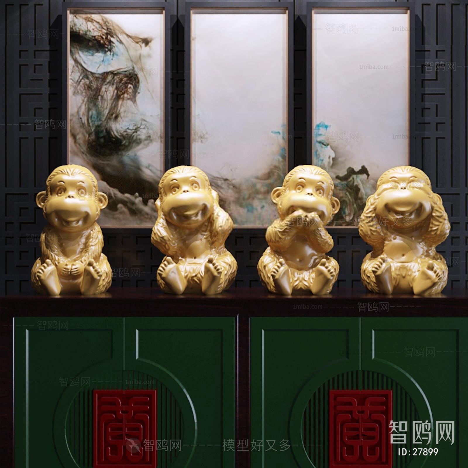 New Chinese Style Sculpture