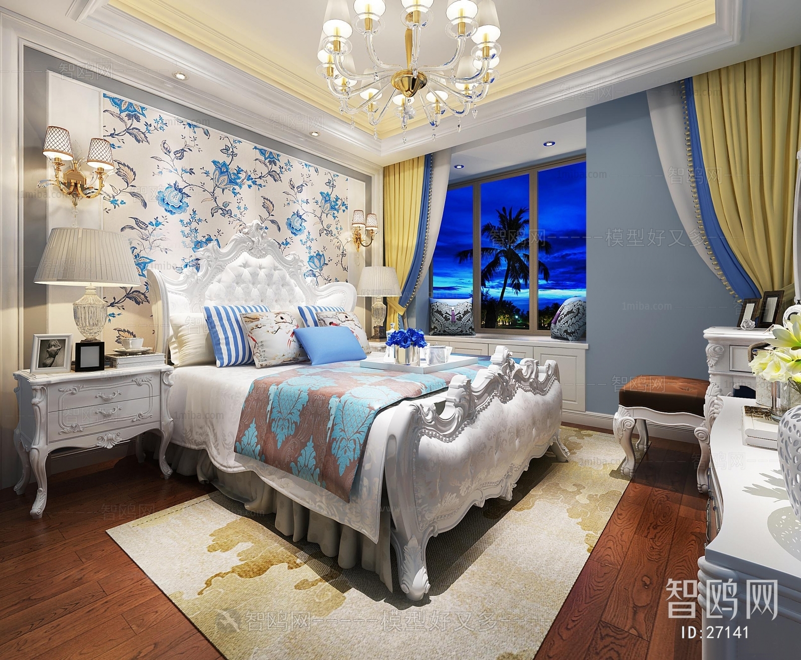 European Style Bedroom