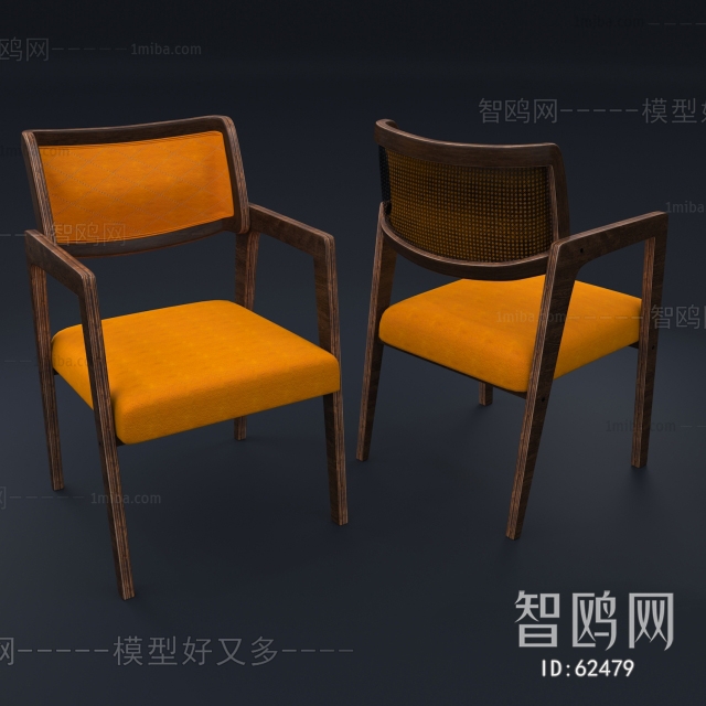 Modern Industrial Style Single Chair