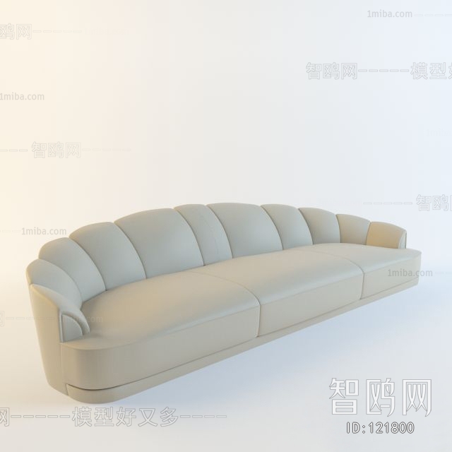 European Style Three-seat Sofa