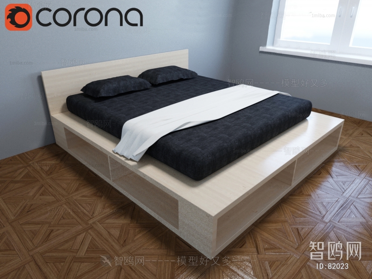 Modern Double Bed