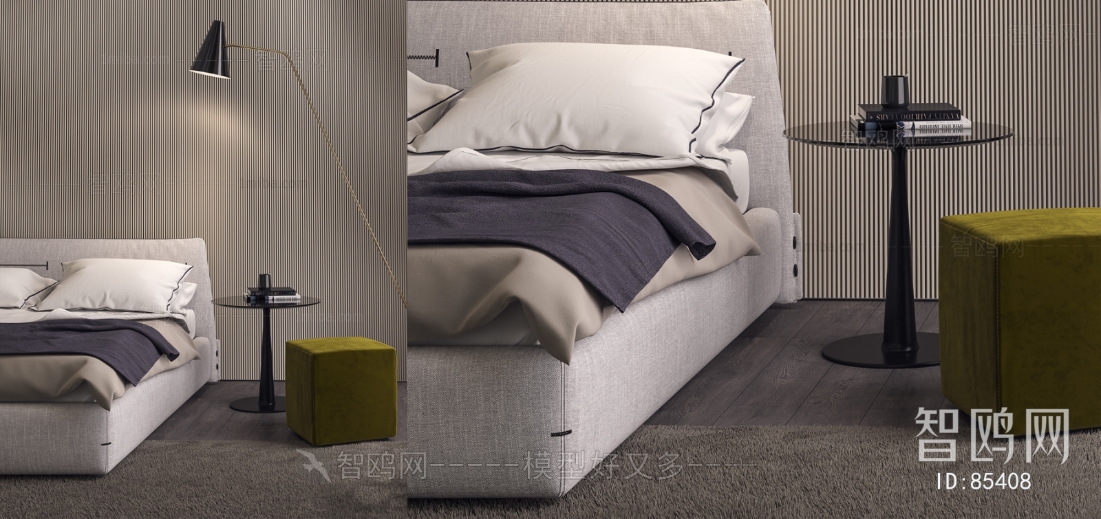 Modern Double Bed