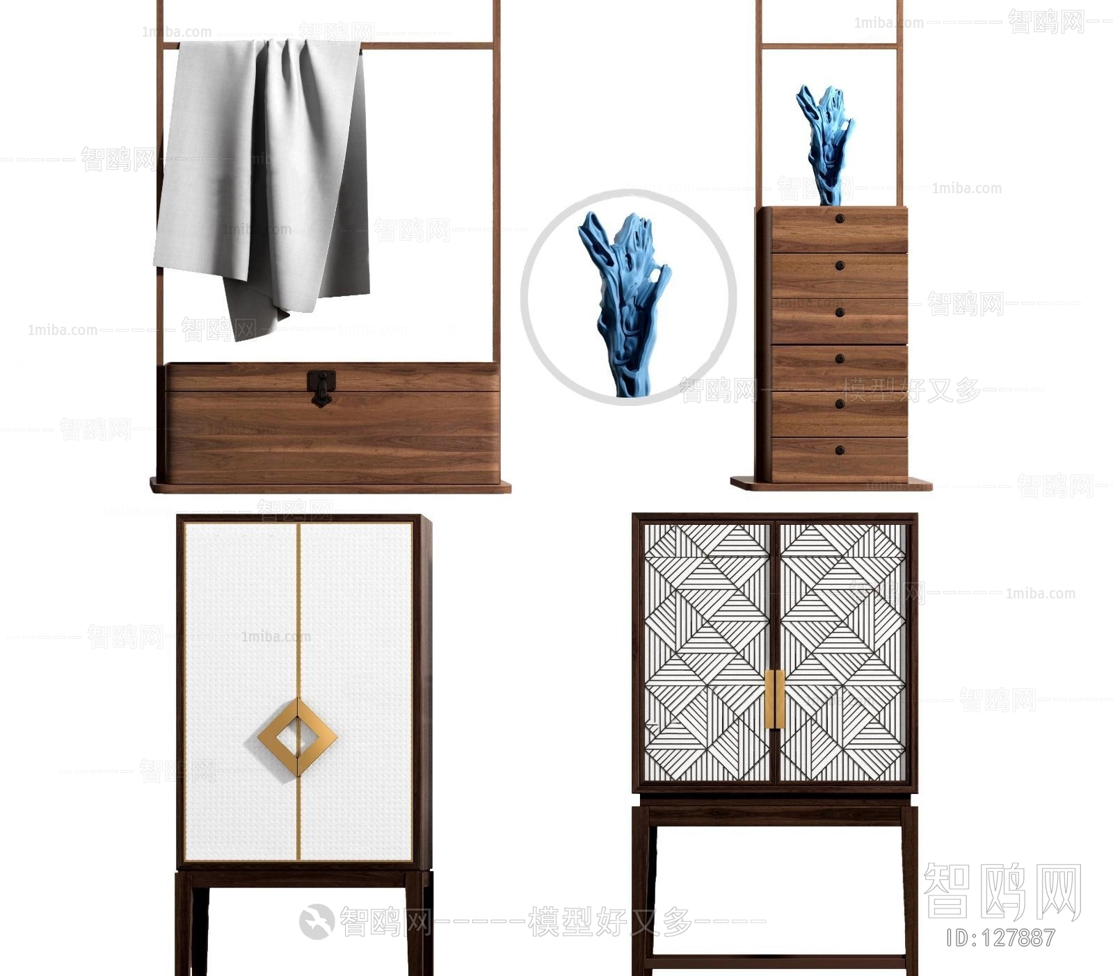 New Chinese Style The Wardrobe