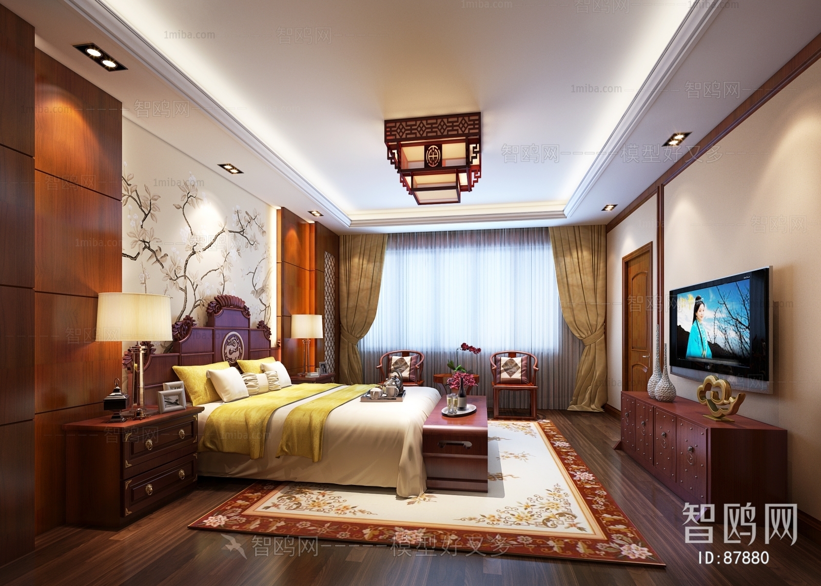 Chinese Style Bedroom
