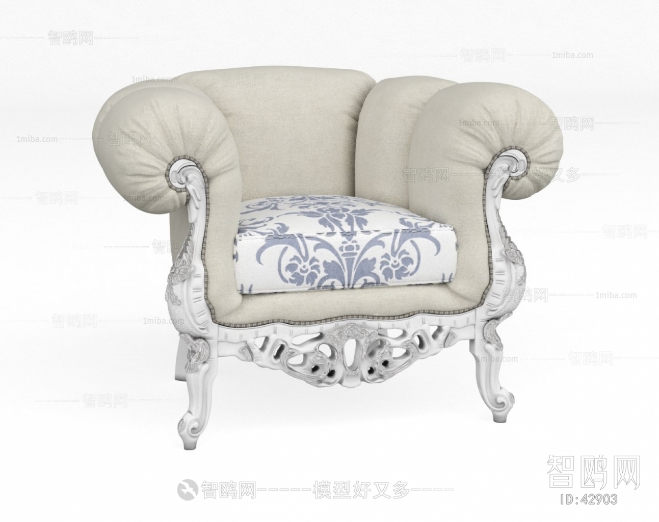 European Style Single Sofa