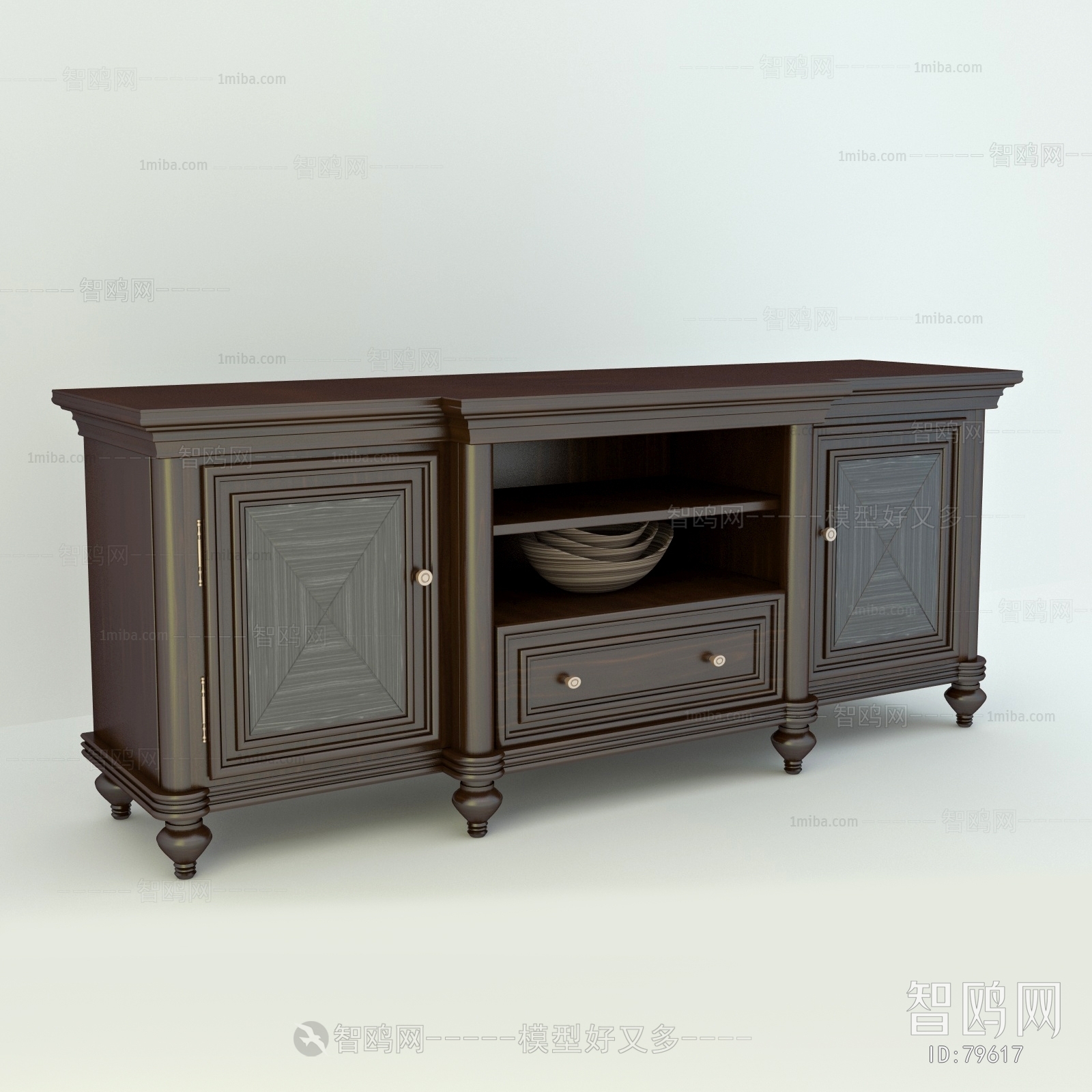 European Style TV Cabinet