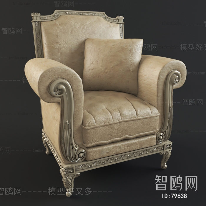 European Style Single Sofa