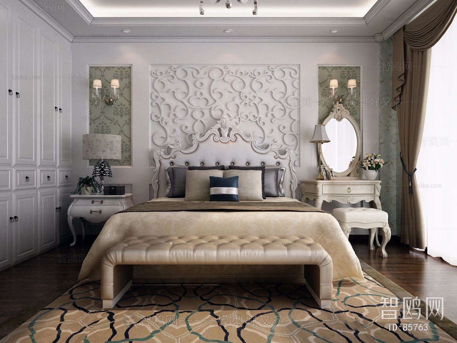 European Style Bedroom