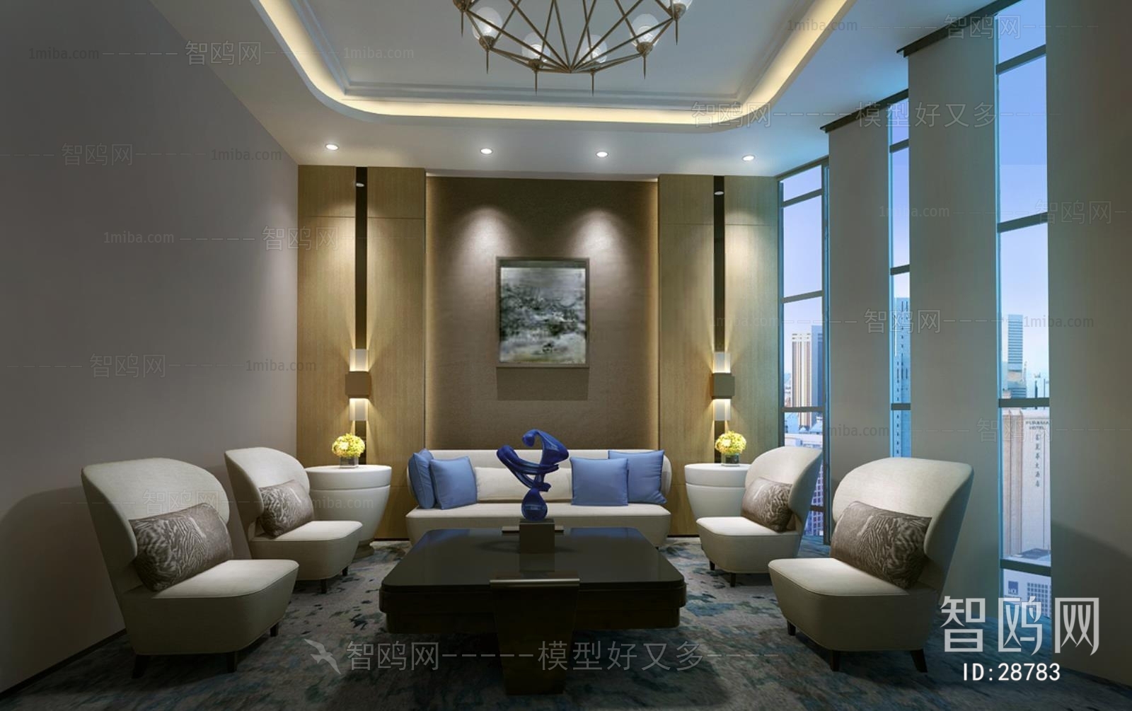 Modern Hong Kong Style Meeting Room