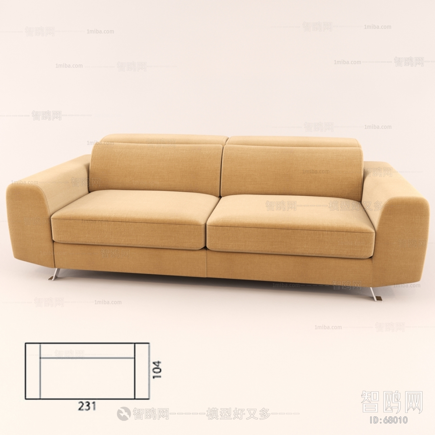 Modern A Sofa For Two