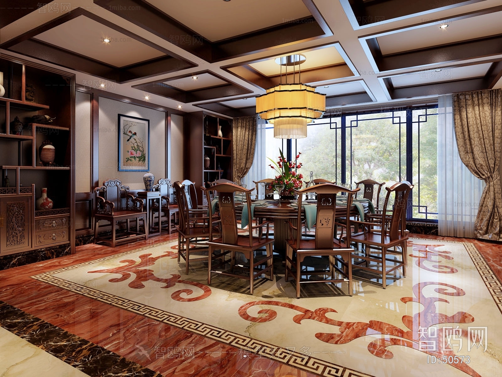 Chinese Style Dining Room