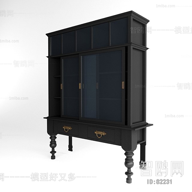 European Style Wine Cabinet