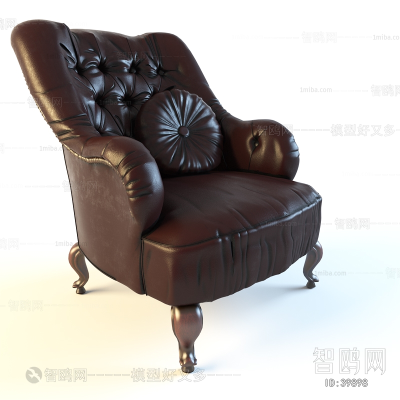 New Classical Style Single Sofa