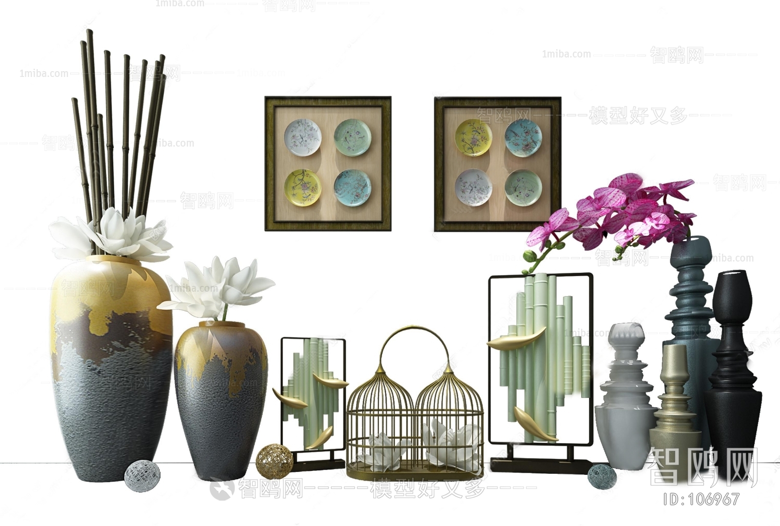 New Chinese Style Decorative Set