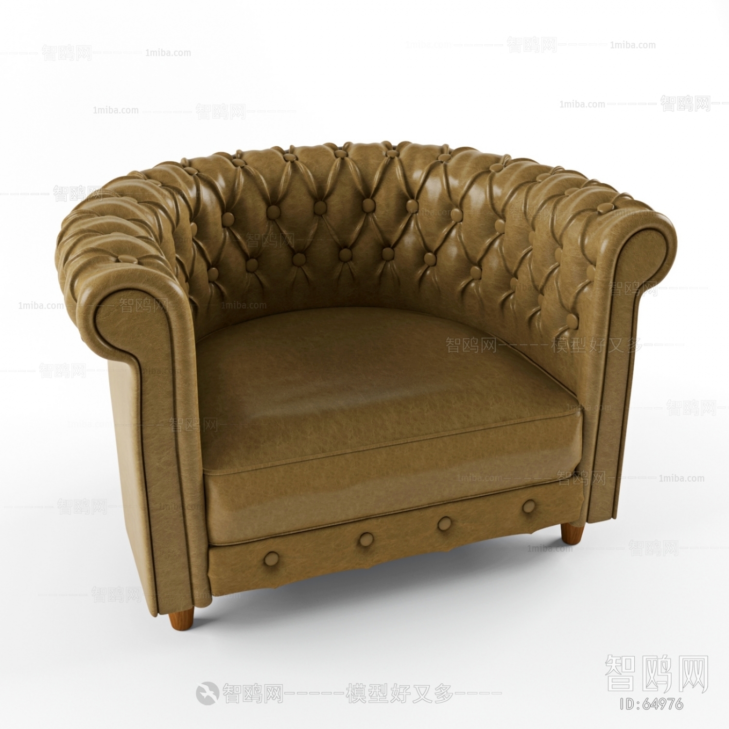 European Style Single Sofa