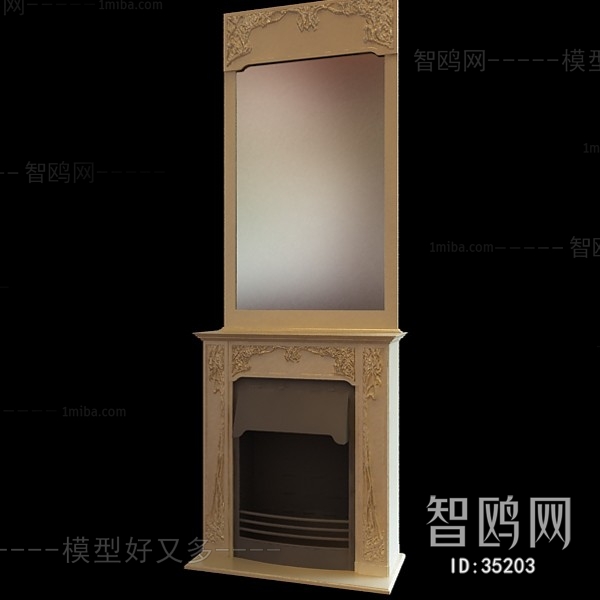 European Style Fireplace