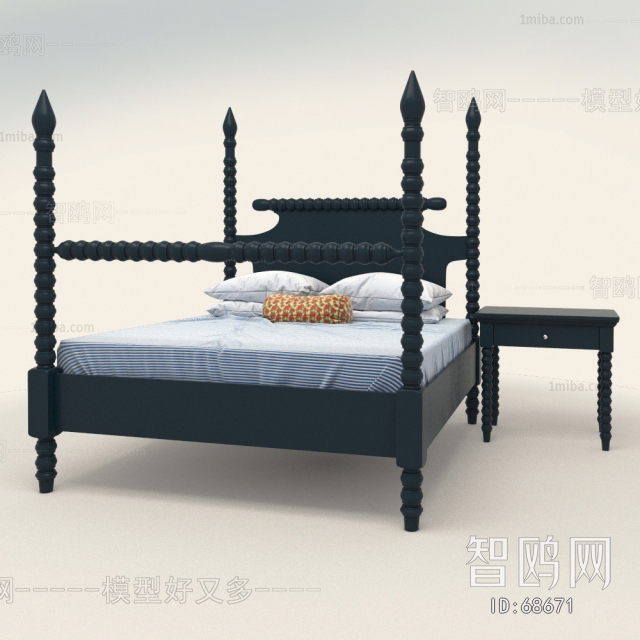 European Style Double Bed