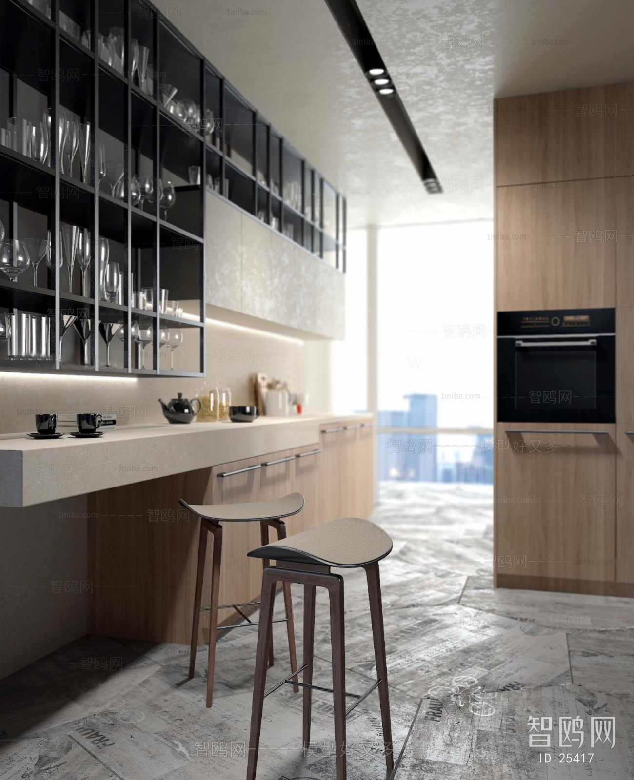 Modern The Kitchen