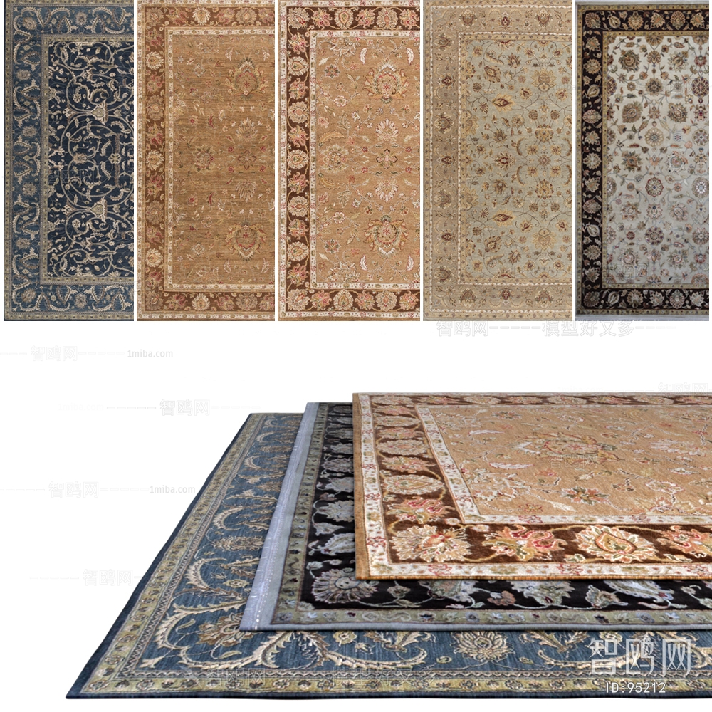 European Style Patterned Carpet