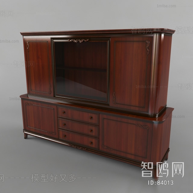 European Style TV Cabinet