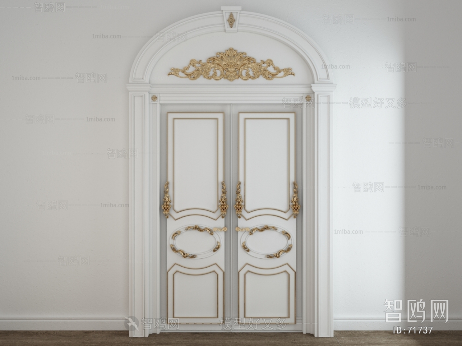 European Style Solid Wood Door