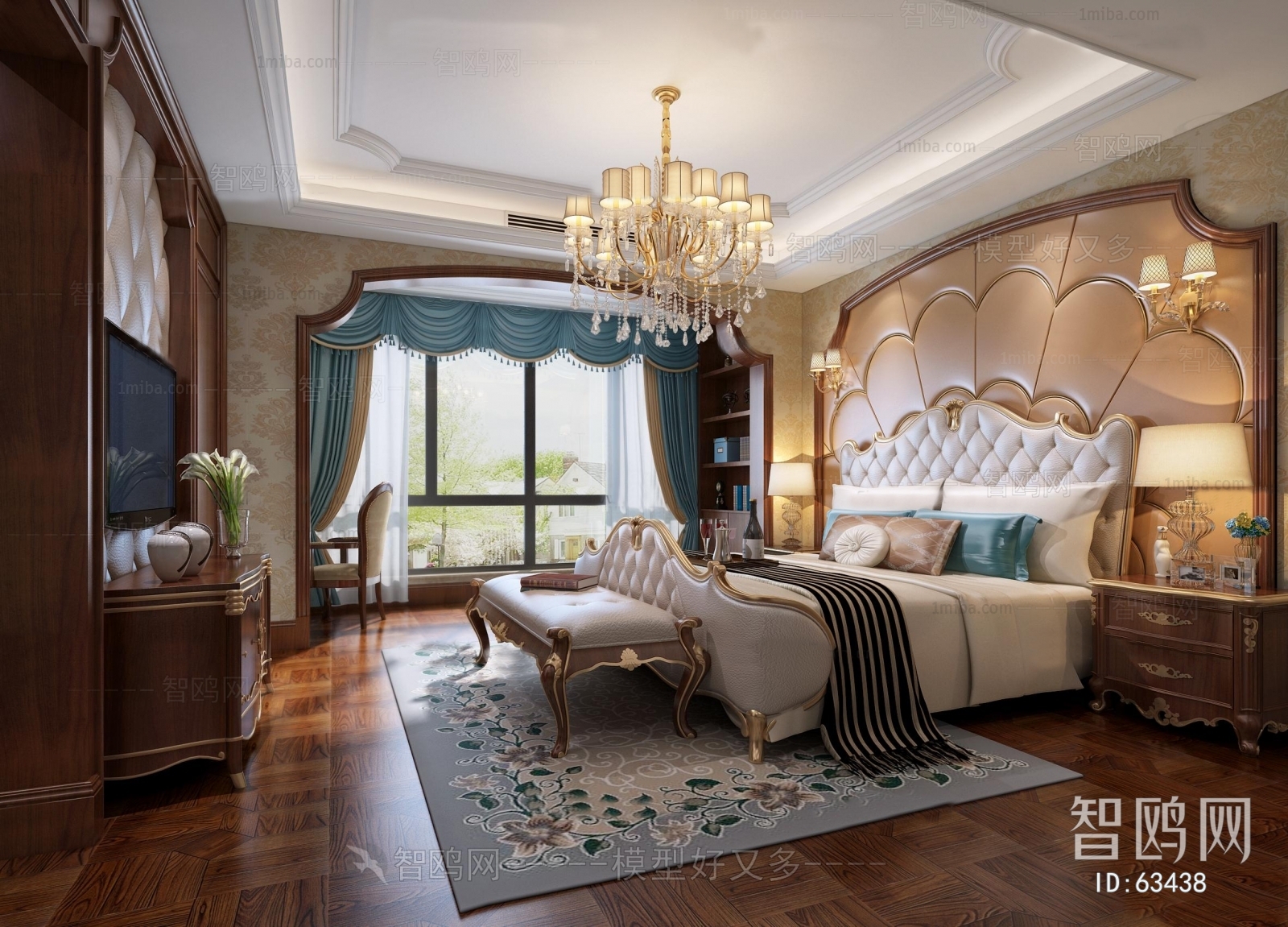 European Style Bedroom