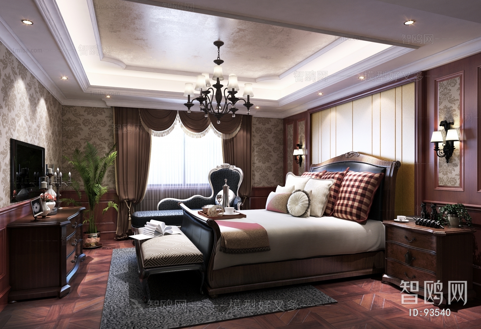 European Style Bedroom