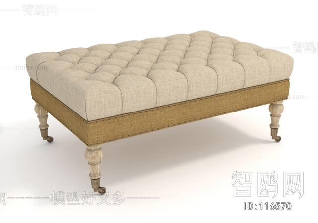 American Style Footstool