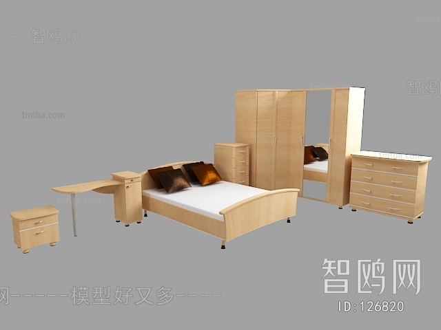 Modern Double Bed