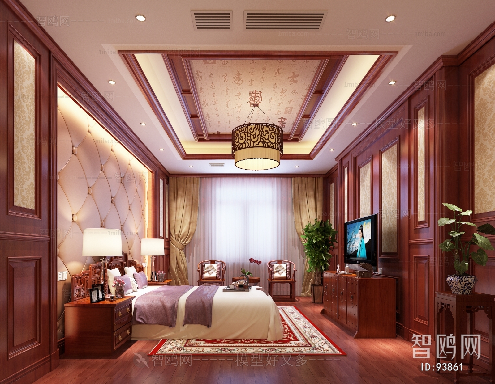 Chinese Style Bedroom