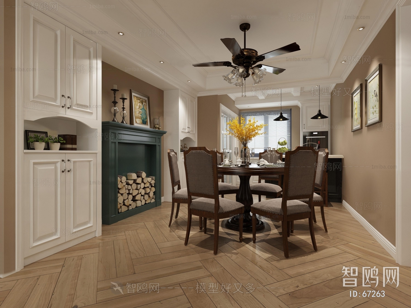 American Style Dining Room