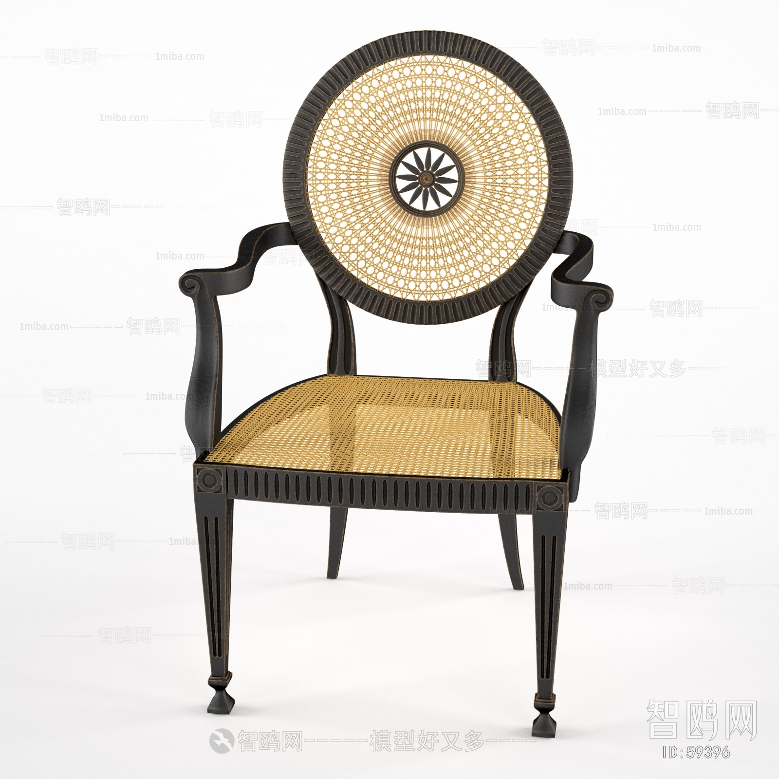 New Classical Style Single Chair