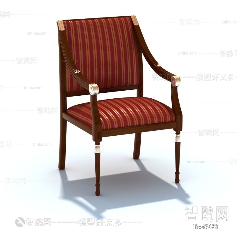 美式单椅