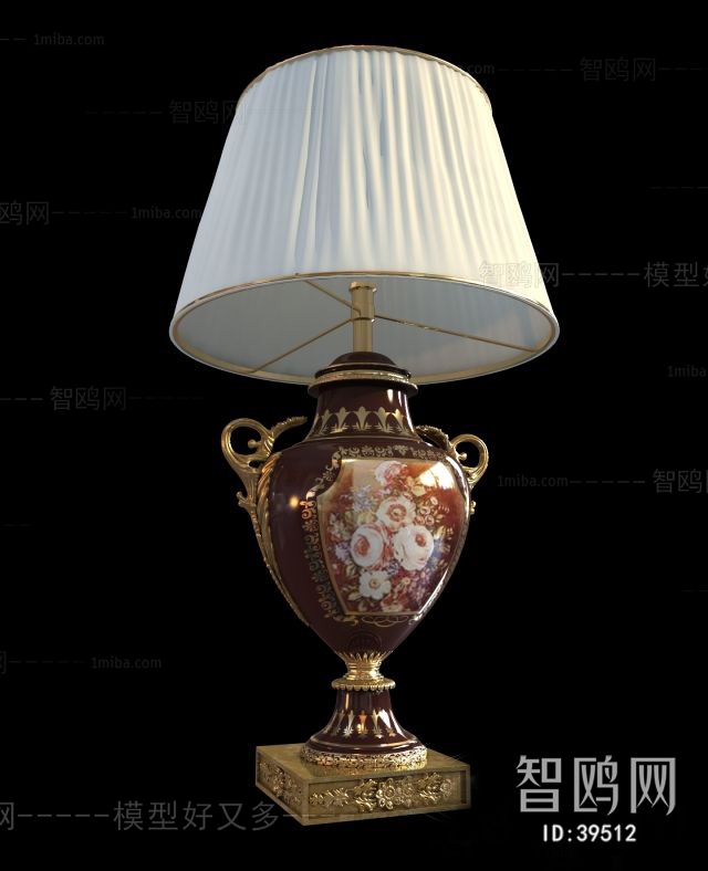 American Style European Style Table Lamp