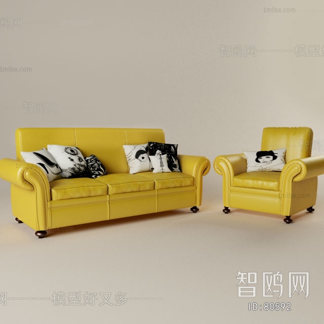 American Style Sofa Combination