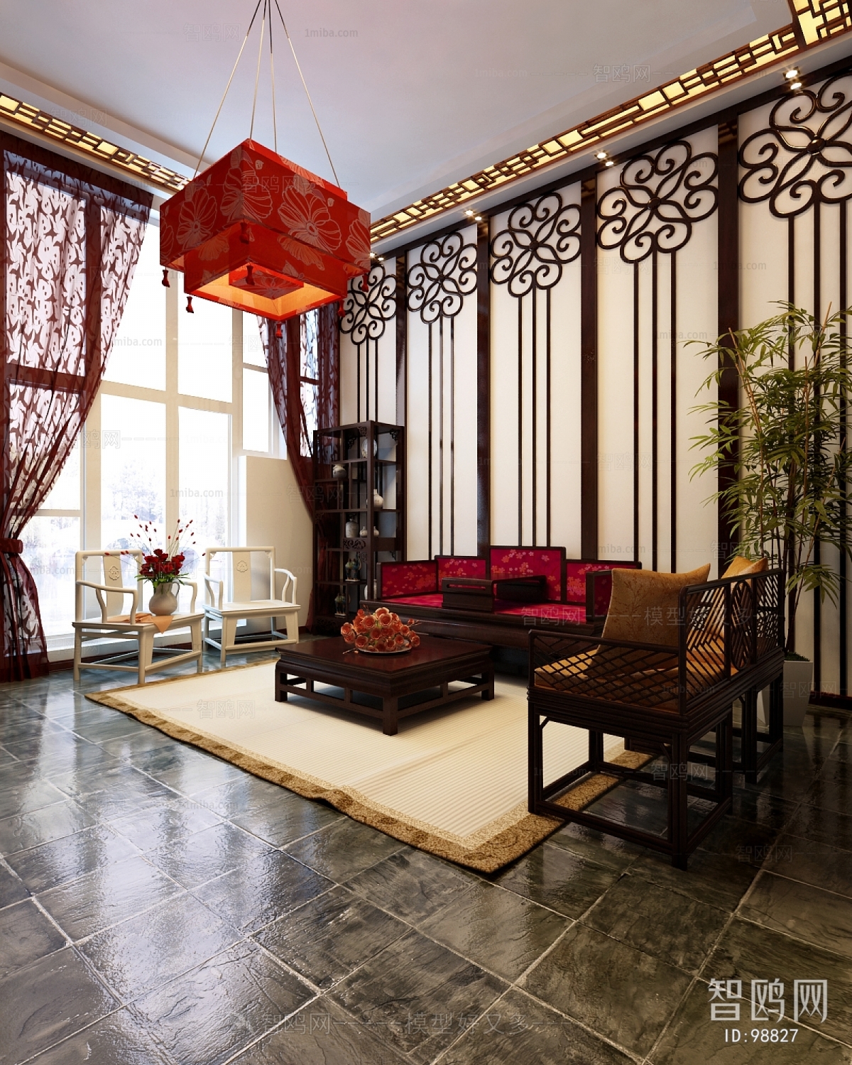 Chinese Style A Living Room