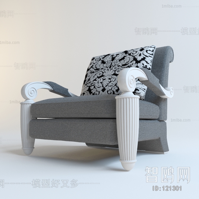 European Style Single Sofa