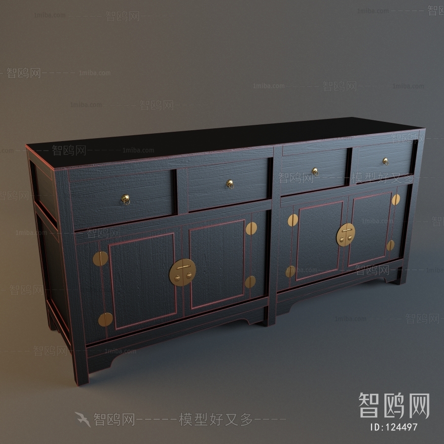 New Chinese Style Side Cabinet/Entrance Cabinet