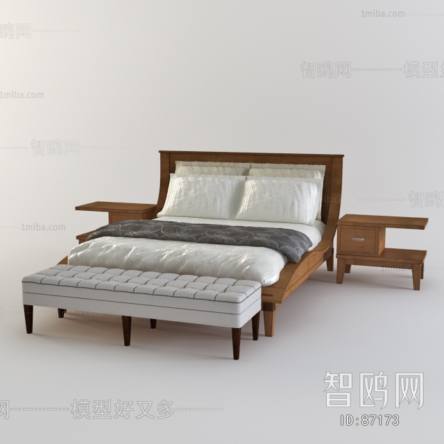 Modern Double Bed